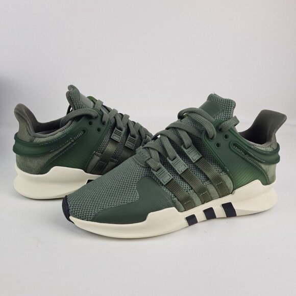 Adidas EQT Support ADV Originals Womens Green Running Sneakers - Picture 7 of 13